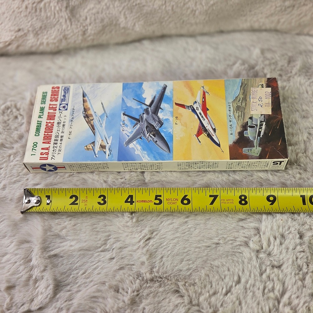 Tsukuda Hobby‎ 1/700 USAF Hot Jet Series Model Kit CP-100 F-15 F-16 A-10 F-5E - Picture 2 of 9